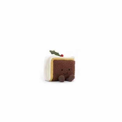 Jellycat Slice of Christmas Cake USA | 95310DFNO